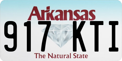 AR license plate 917KTI