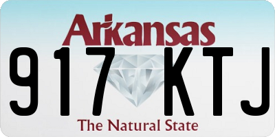 AR license plate 917KTJ
