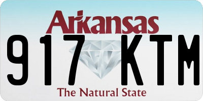 AR license plate 917KTM