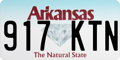 AR license plate 917KTN