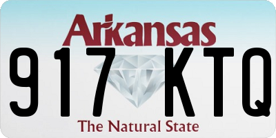 AR license plate 917KTQ