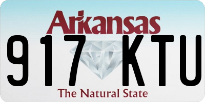 AR license plate 917KTU
