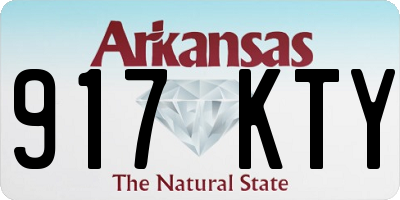 AR license plate 917KTY