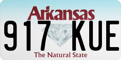 AR license plate 917KUE