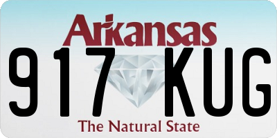 AR license plate 917KUG