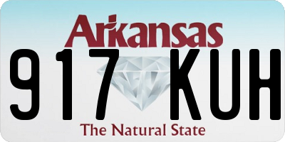 AR license plate 917KUH