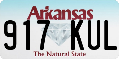 AR license plate 917KUL