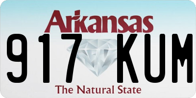 AR license plate 917KUM