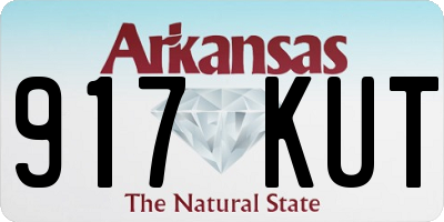 AR license plate 917KUT