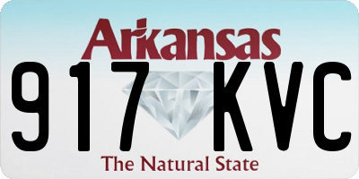 AR license plate 917KVC