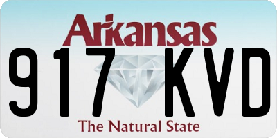 AR license plate 917KVD
