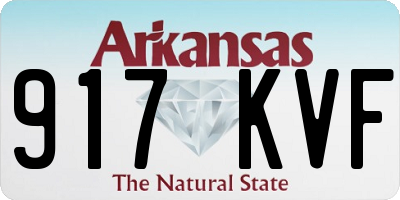 AR license plate 917KVF