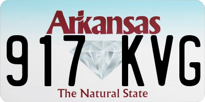 AR license plate 917KVG