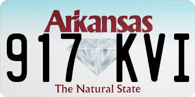 AR license plate 917KVI