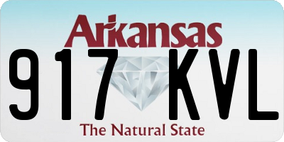 AR license plate 917KVL