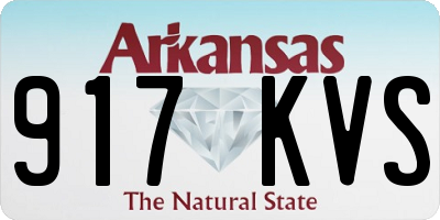 AR license plate 917KVS
