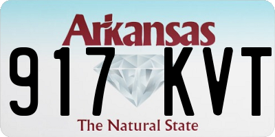 AR license plate 917KVT