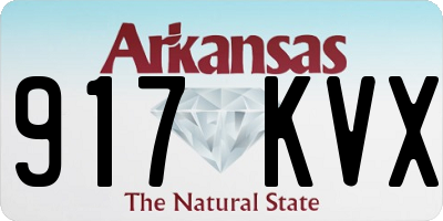 AR license plate 917KVX