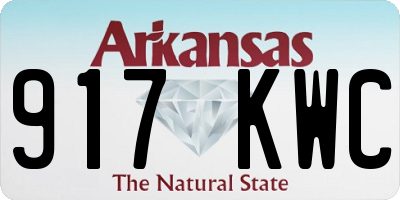 AR license plate 917KWC