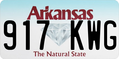 AR license plate 917KWG