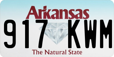 AR license plate 917KWM