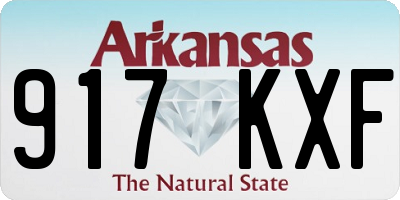 AR license plate 917KXF