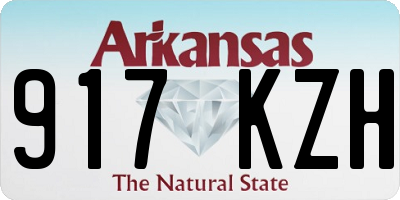 AR license plate 917KZH