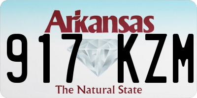 AR license plate 917KZM