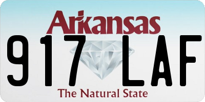 AR license plate 917LAF