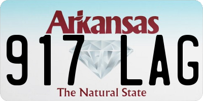 AR license plate 917LAG