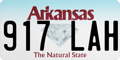 AR license plate 917LAH
