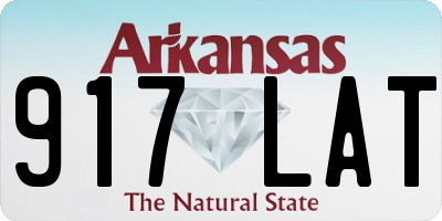 AR license plate 917LAT