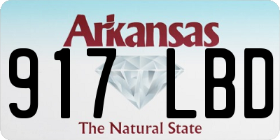 AR license plate 917LBD