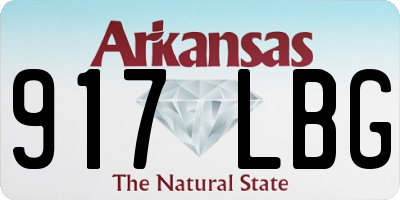 AR license plate 917LBG
