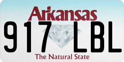 AR license plate 917LBL