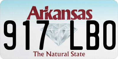 AR license plate 917LBO