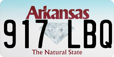 AR license plate 917LBQ