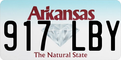 AR license plate 917LBY