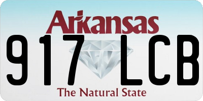 AR license plate 917LCB