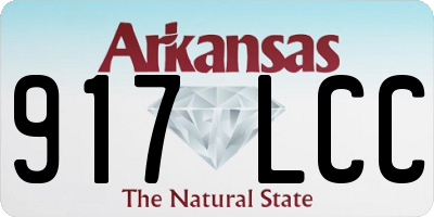 AR license plate 917LCC
