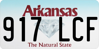 AR license plate 917LCF