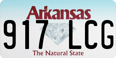 AR license plate 917LCG
