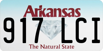 AR license plate 917LCI