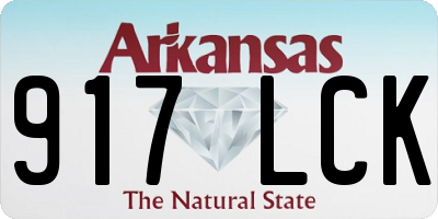 AR license plate 917LCK