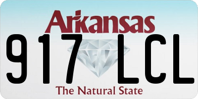 AR license plate 917LCL