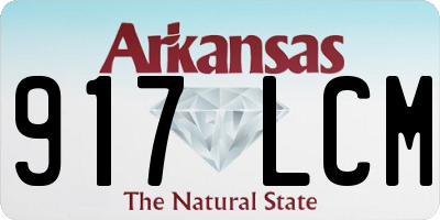 AR license plate 917LCM