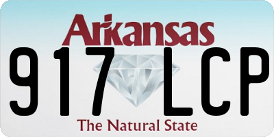 AR license plate 917LCP