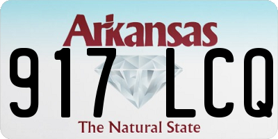 AR license plate 917LCQ