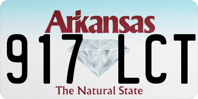 AR license plate 917LCT
