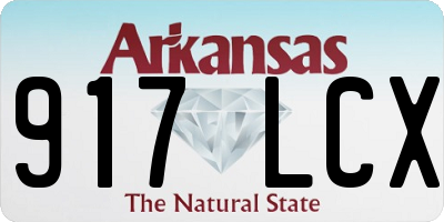 AR license plate 917LCX